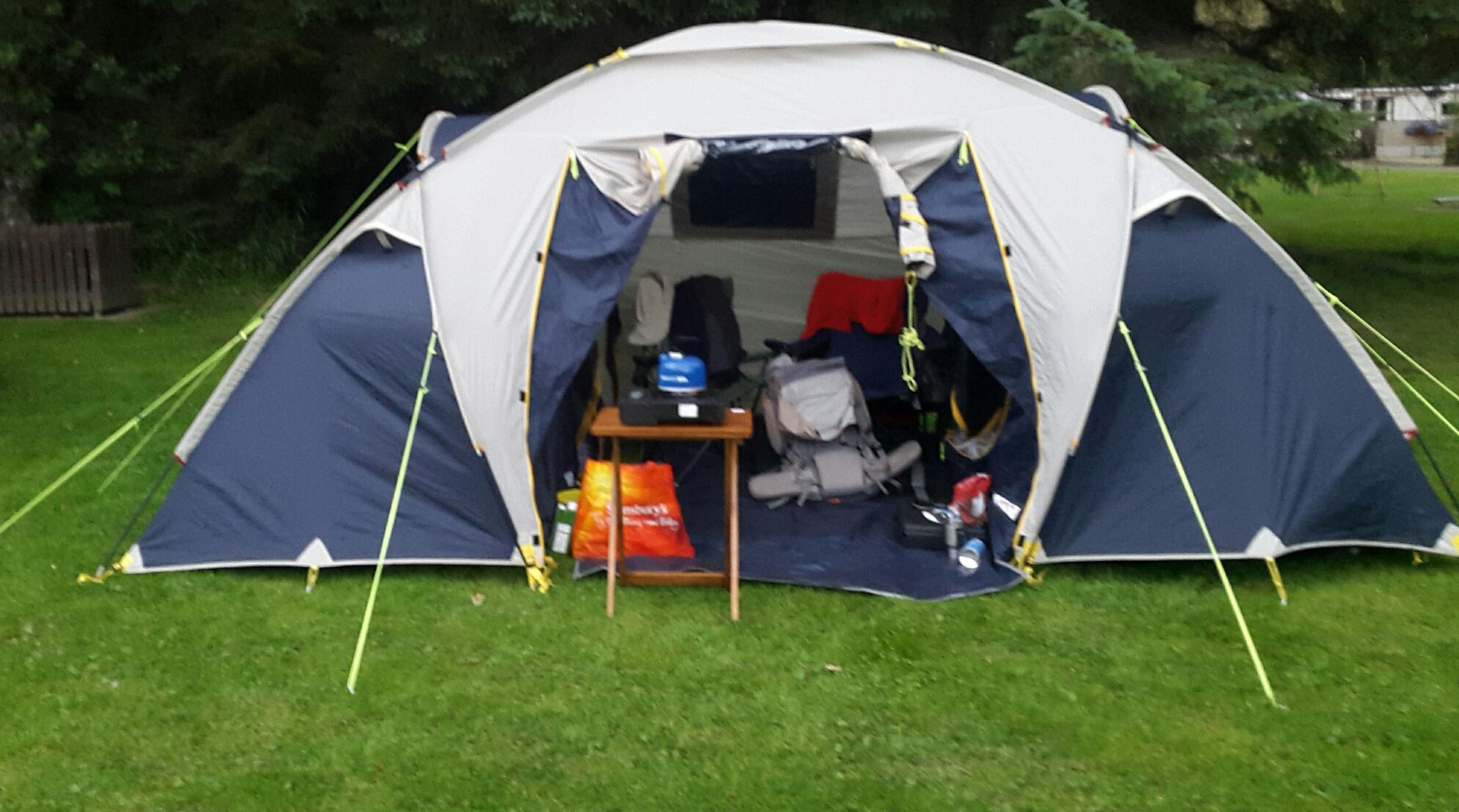 Camping in The Ettrick Valley
