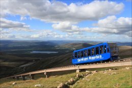 EXPERIENCING THE WONDERS OF CAIRNGORM USING THE FUNICULAR RAILWAY.