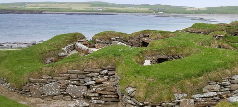 ARRIVING ON ORKNEY FOR THE BEGINNING OF A WEEKS ADVENTURE